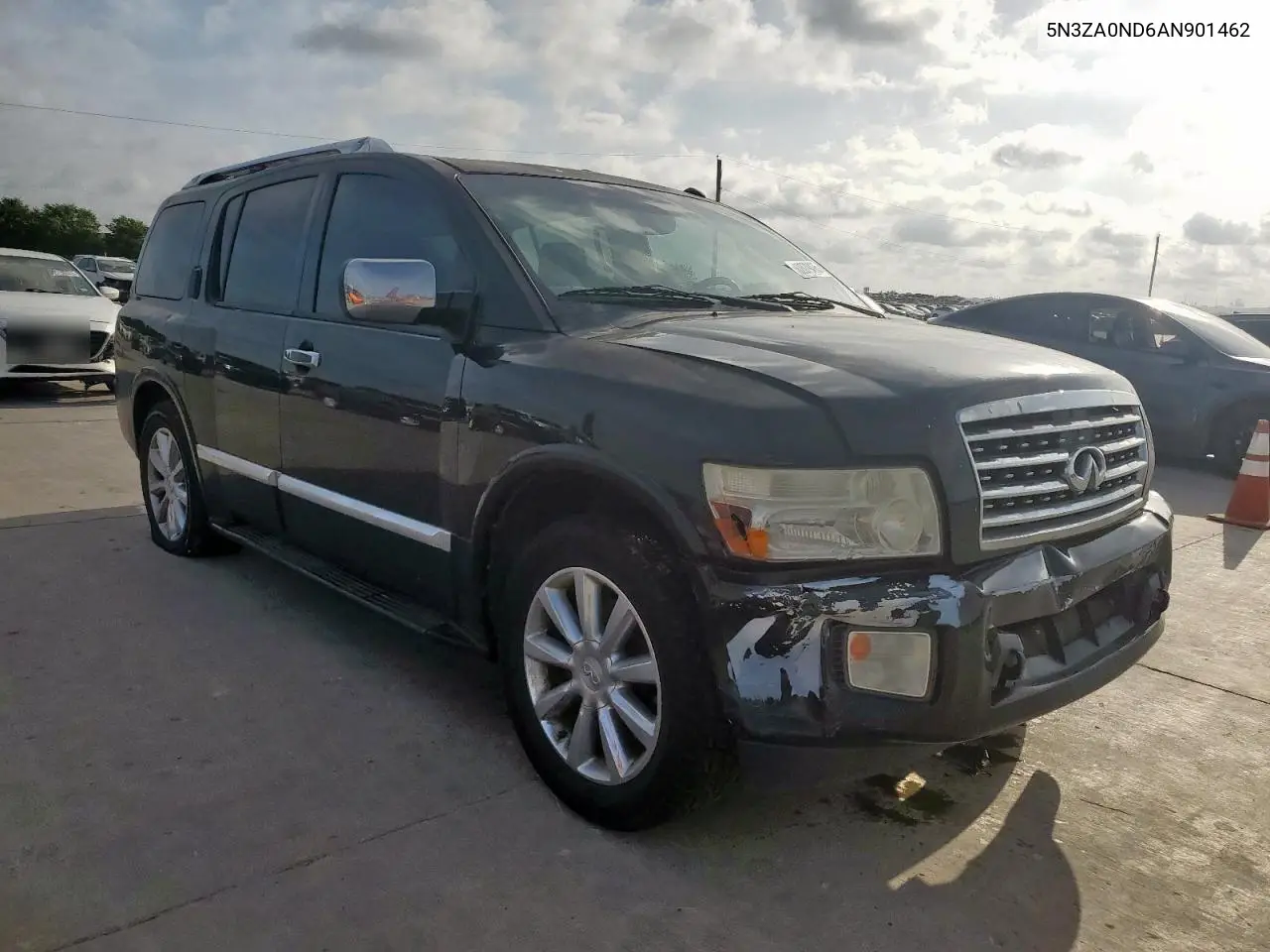 2010 Infiniti Qx56 VIN: 5N3ZA0ND6AN901462 Lot: 62079495