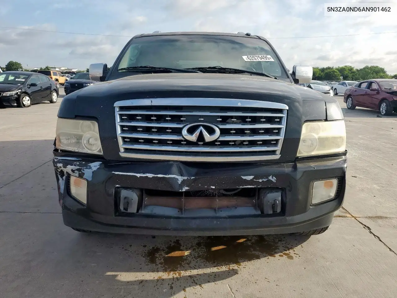 2010 Infiniti Qx56 VIN: 5N3ZA0ND6AN901462 Lot: 62079495