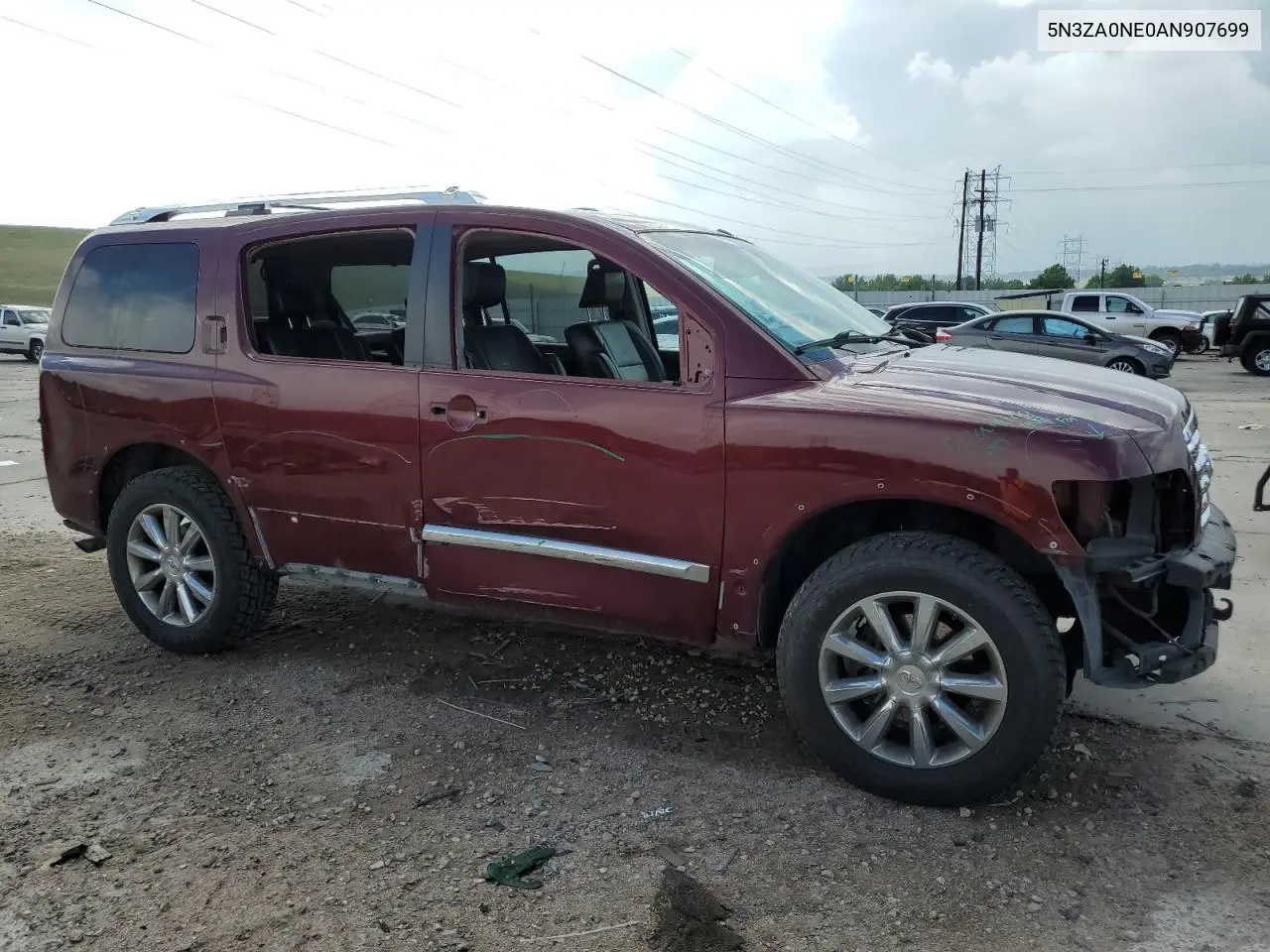 2010 Infiniti Qx56 VIN: 5N3ZA0NE0AN907699 Lot: 62142065