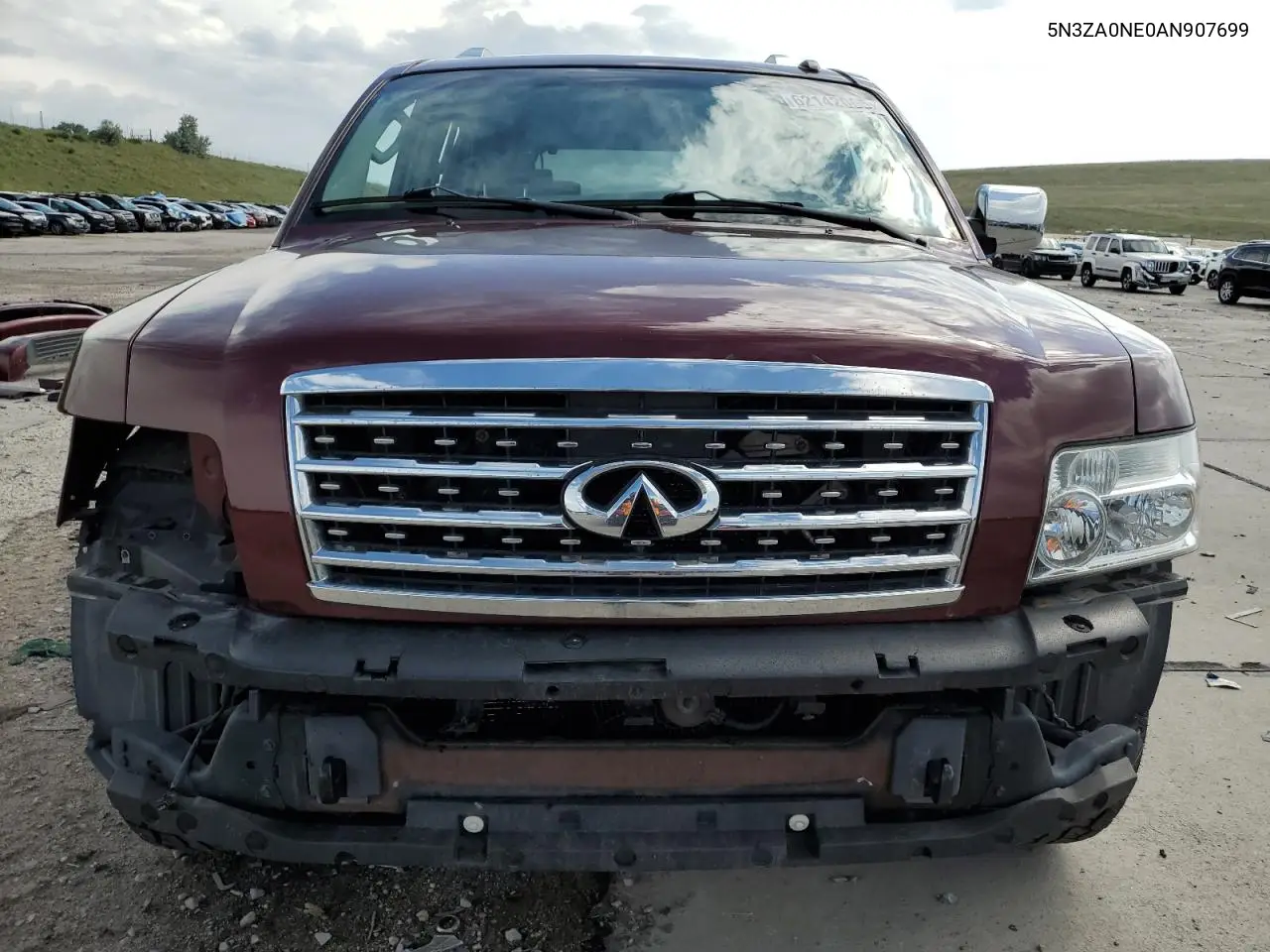 2010 Infiniti Qx56 VIN: 5N3ZA0NE0AN907699 Lot: 62142065