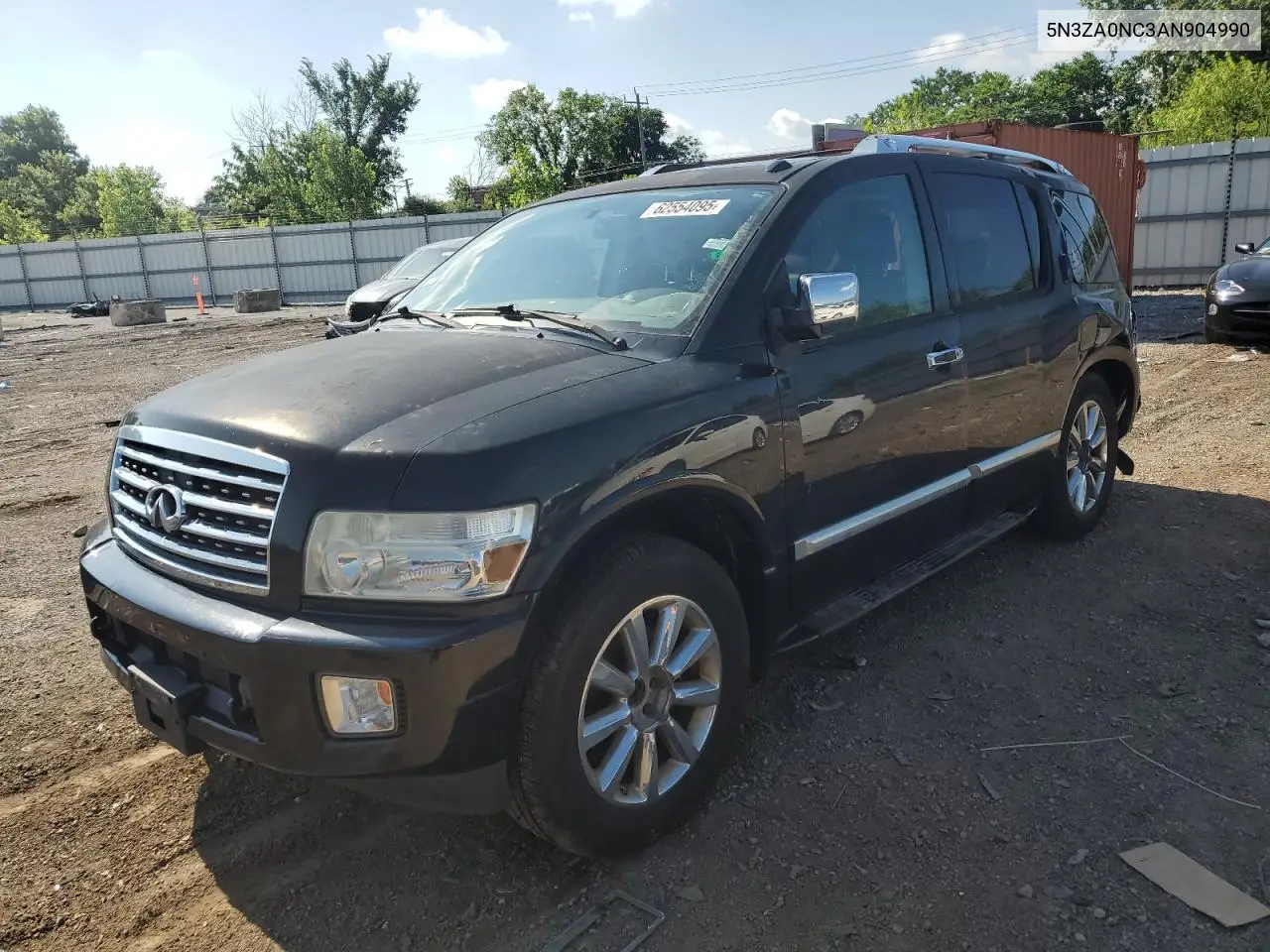 2010 Infiniti Qx56 VIN: 5N3ZA0NC3AN904990 Lot: 62554095