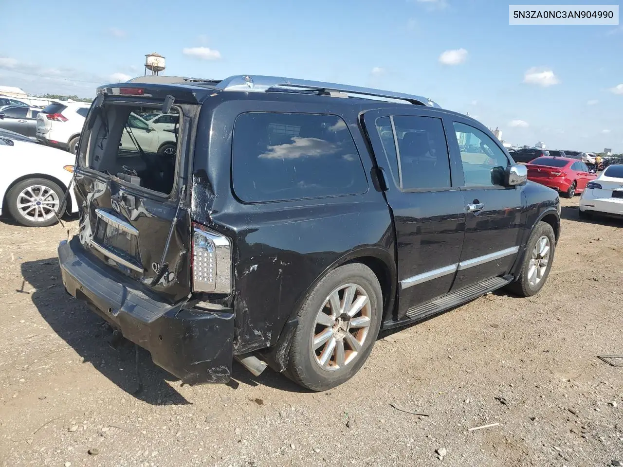 2010 Infiniti Qx56 VIN: 5N3ZA0NC3AN904990 Lot: 62554095