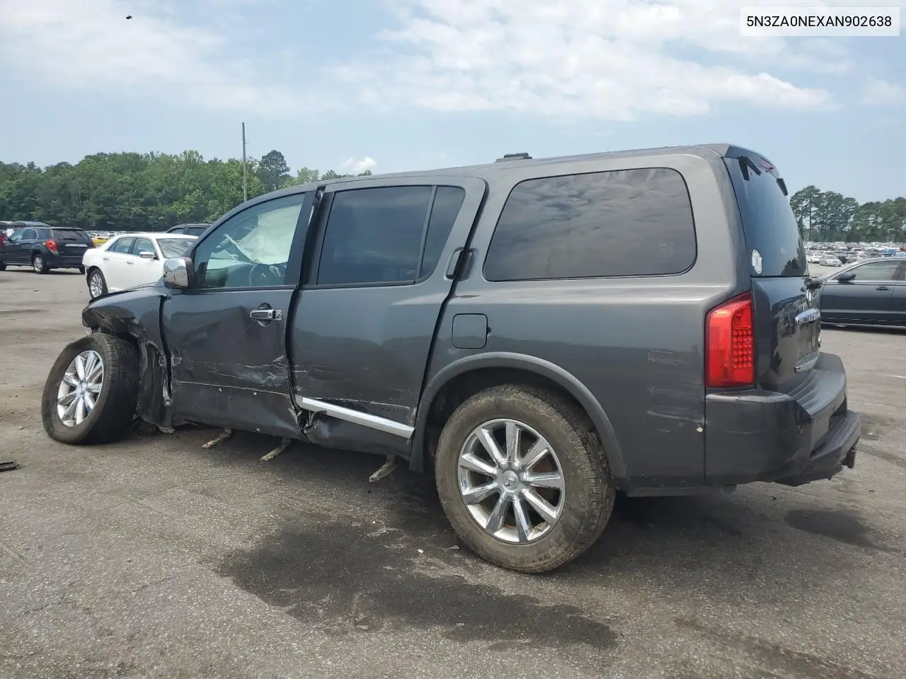 2010 Infiniti Qx56 VIN: 5N3ZA0NEXAN902638 Lot: 62690825