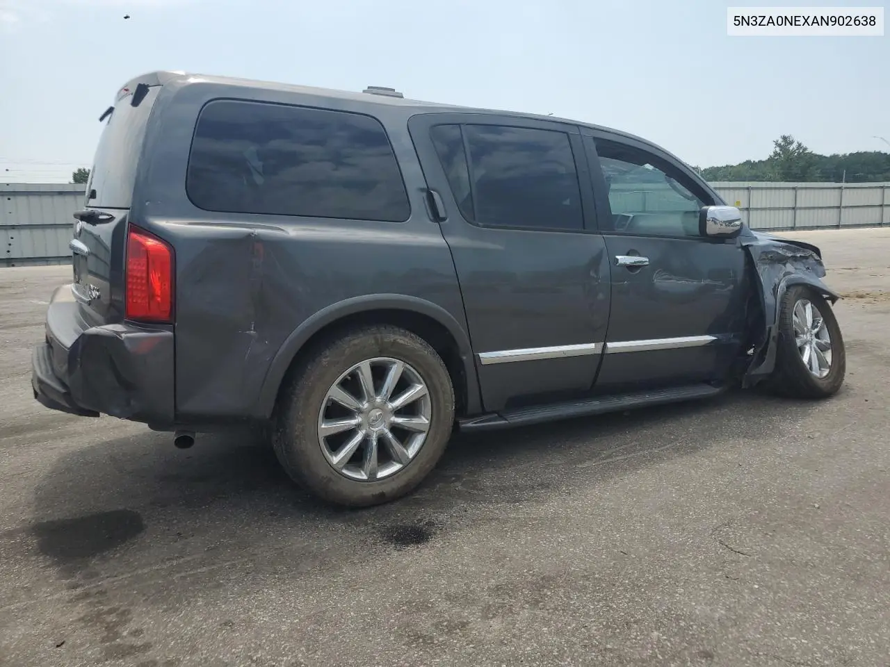 2010 Infiniti Qx56 VIN: 5N3ZA0NEXAN902638 Lot: 62690825