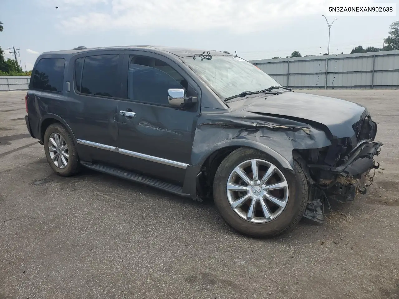2010 Infiniti Qx56 VIN: 5N3ZA0NEXAN902638 Lot: 62690825