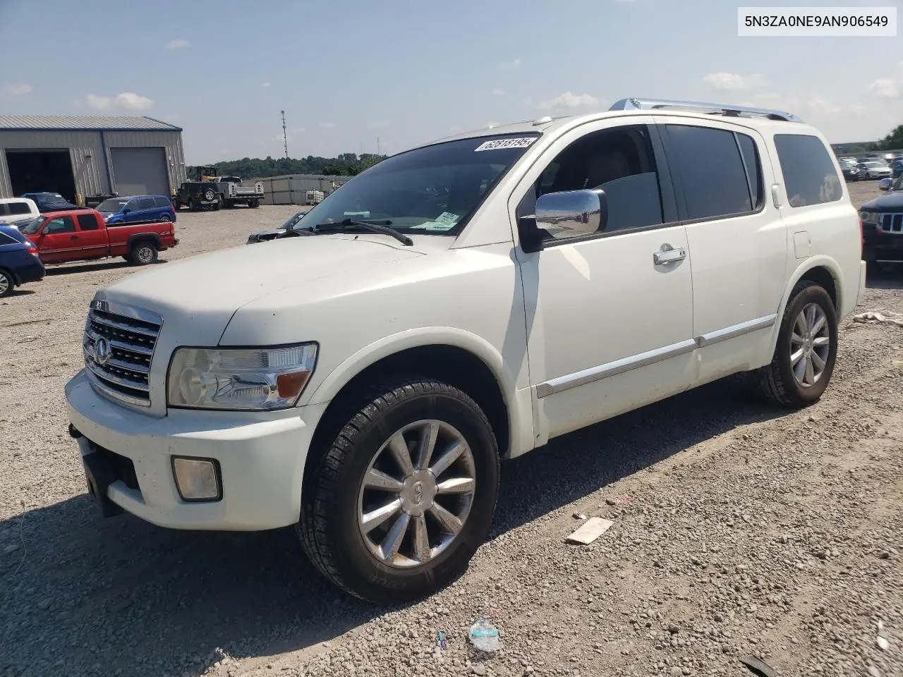 2010 Infiniti Qx56 VIN: 5N3ZA0NE9AN906549 Lot: 62818195