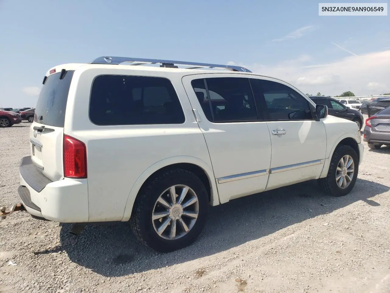 2010 Infiniti Qx56 VIN: 5N3ZA0NE9AN906549 Lot: 62818195