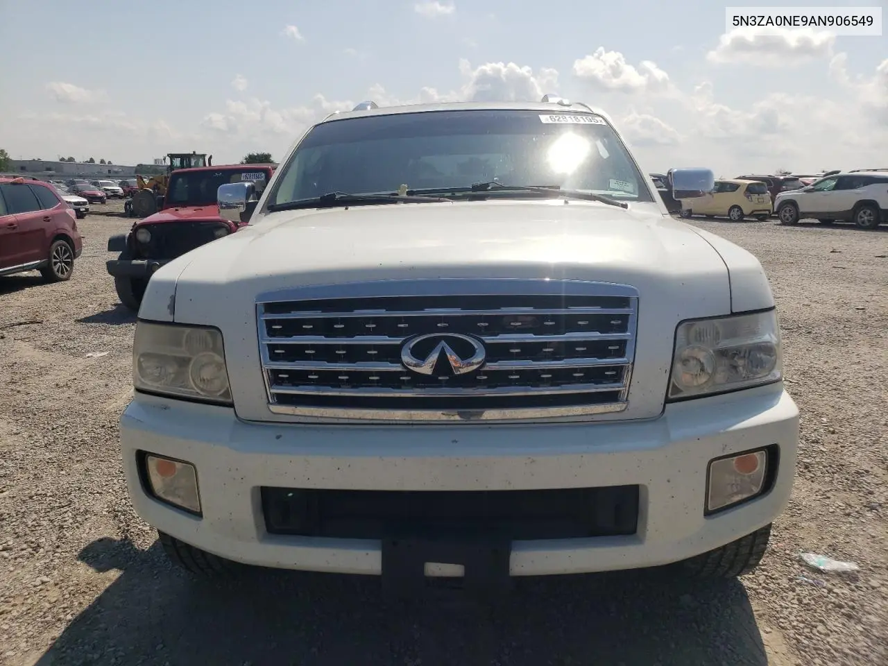 2010 Infiniti Qx56 VIN: 5N3ZA0NE9AN906549 Lot: 62818195