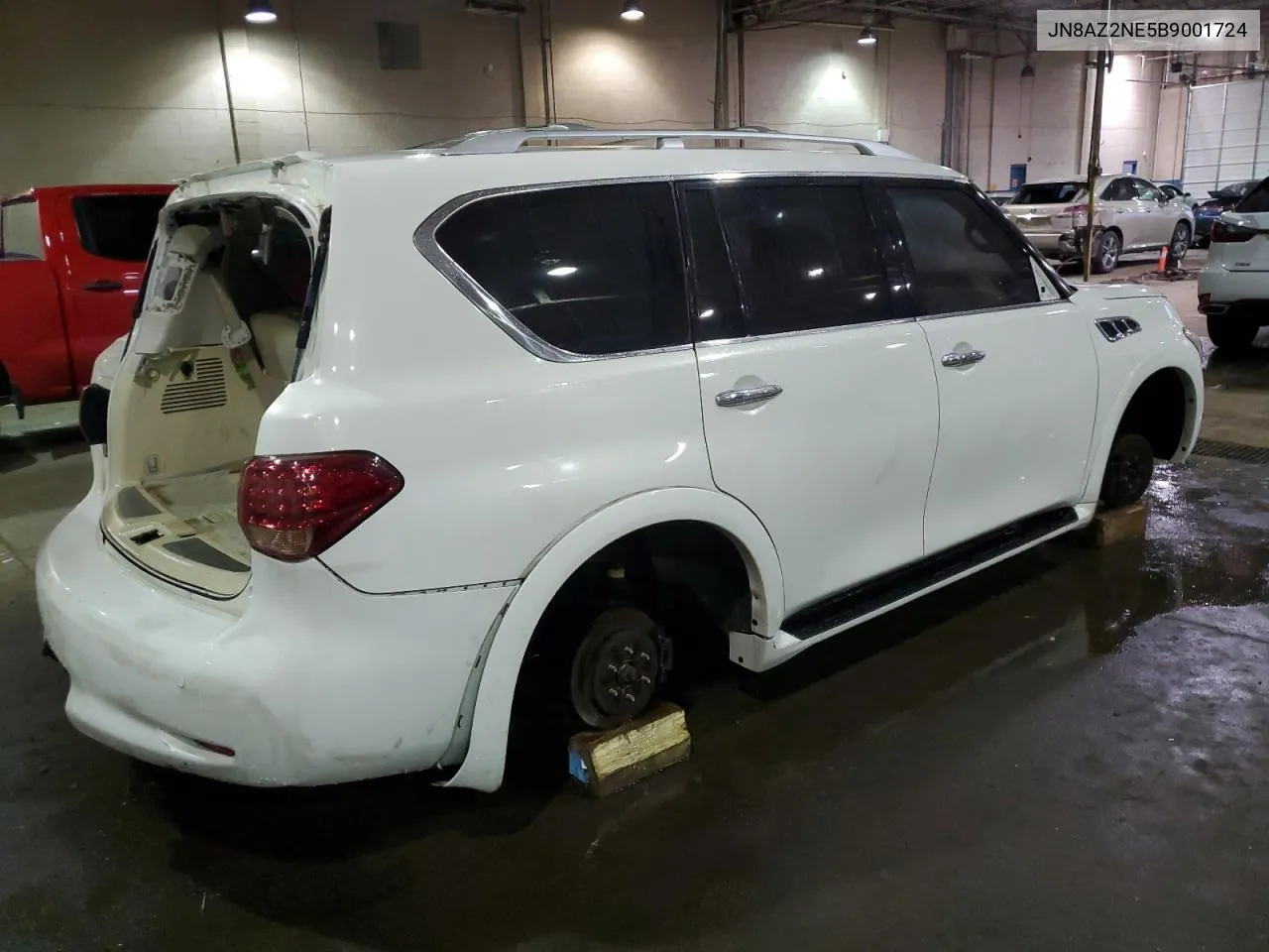 2011 Infiniti Qx56 VIN: JN8AZ2NE5B9001724 Lot: 42948465