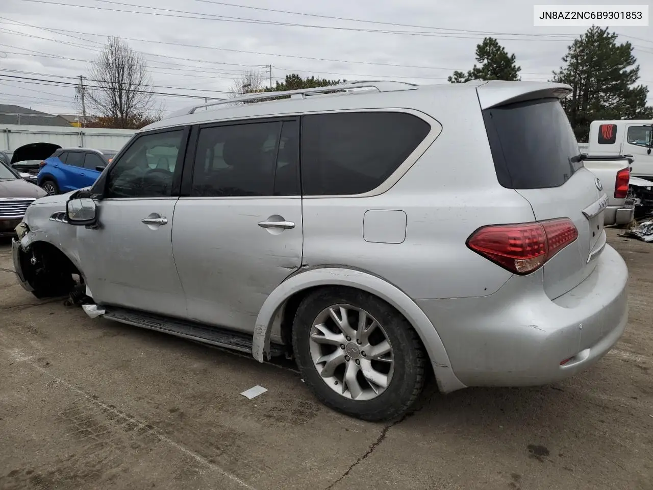 2011 Infiniti Qx56 VIN: JN8AZ2NC6B9301853 Lot: 43063795
