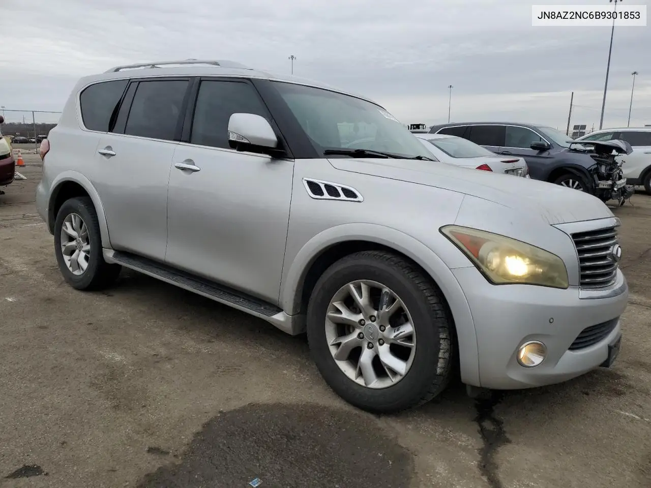 2011 Infiniti Qx56 VIN: JN8AZ2NC6B9301853 Lot: 43063795