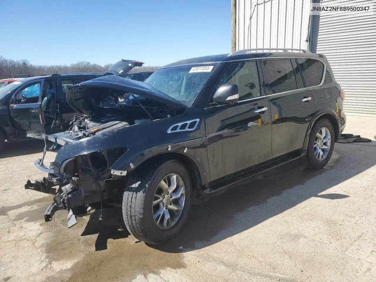 2011 Infiniti Qx56 VIN: JN8AZ2NF8B9500347 Lot: 47077055