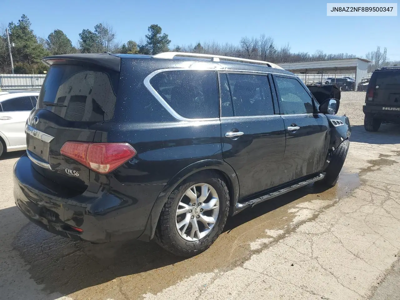 2011 Infiniti Qx56 VIN: JN8AZ2NF8B9500347 Lot: 47077055