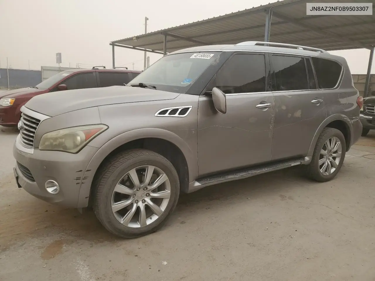 2011 Infiniti Qx56 VIN: JN8AZ2NF0B9503307 Lot: 48158655