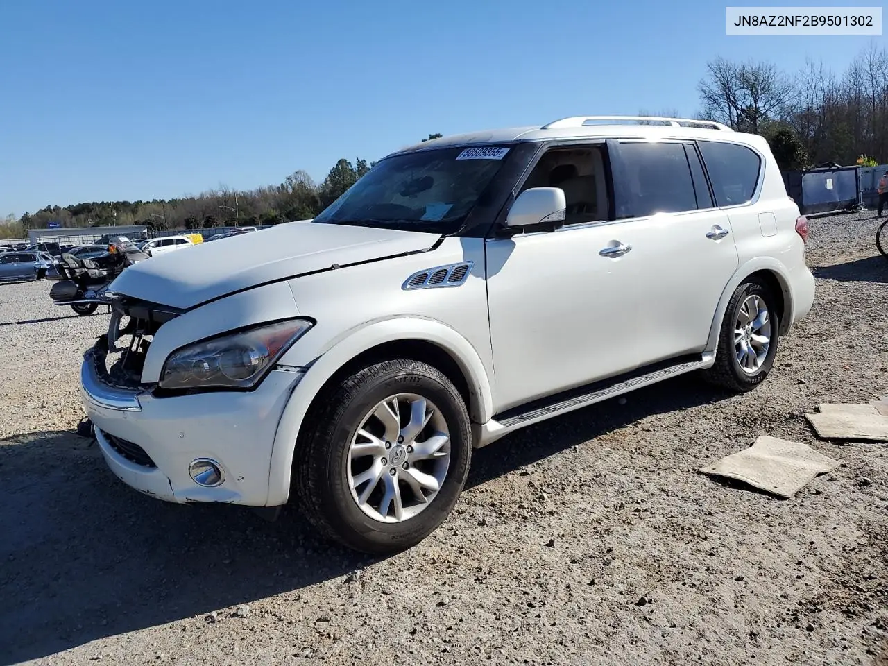 2011 Infiniti Qx56 VIN: JN8AZ2NF2B9501302 Lot: 50509355