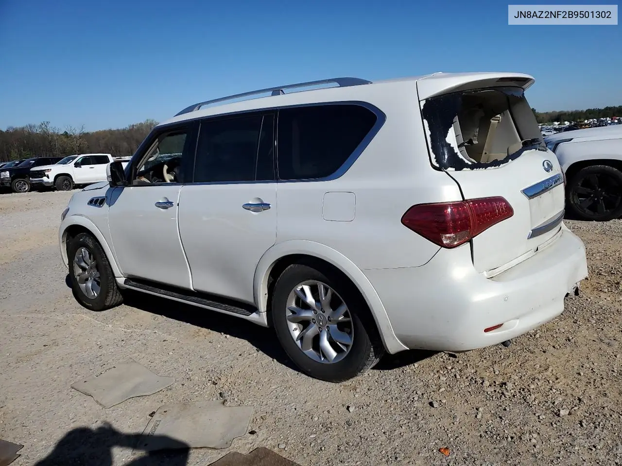 2011 Infiniti Qx56 VIN: JN8AZ2NF2B9501302 Lot: 50509355