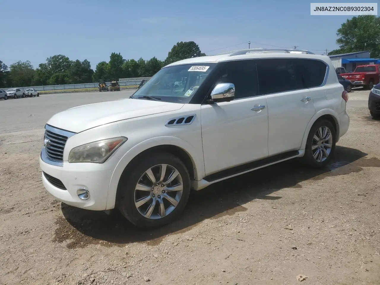 2011 Infiniti Qx56 VIN: JN8AZ2NC0B9302304 Lot: 53064695