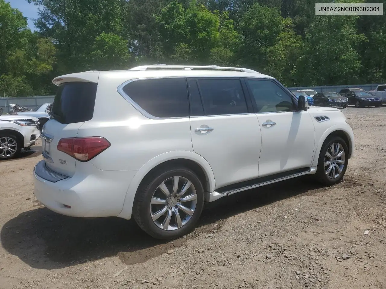 2011 Infiniti Qx56 VIN: JN8AZ2NC0B9302304 Lot: 53064695