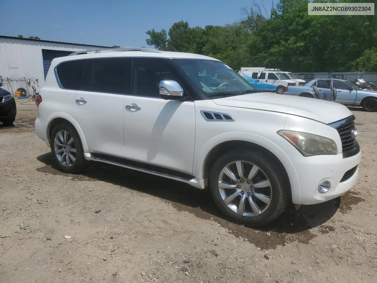 2011 Infiniti Qx56 VIN: JN8AZ2NC0B9302304 Lot: 53064695