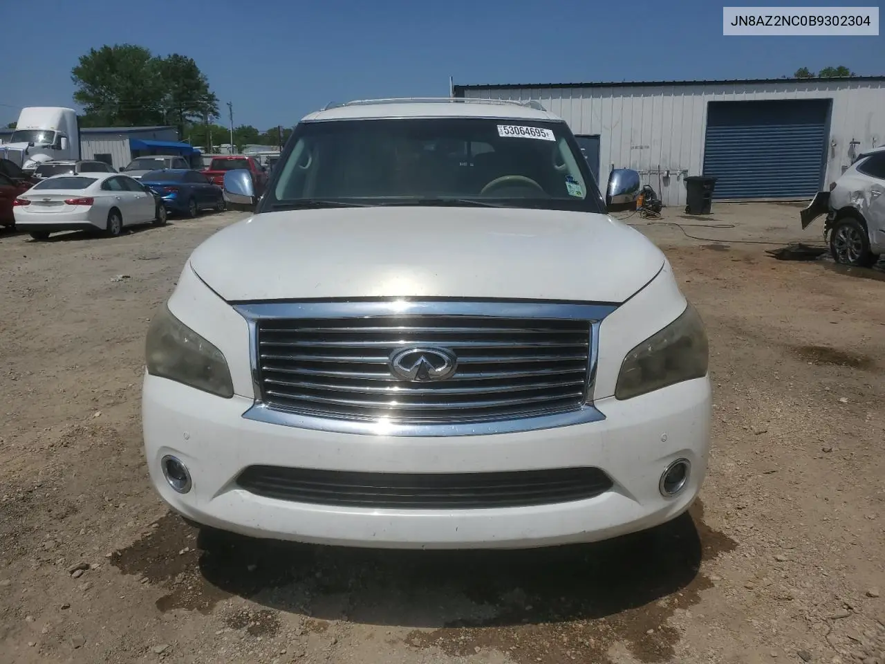 2011 Infiniti Qx56 VIN: JN8AZ2NC0B9302304 Lot: 53064695