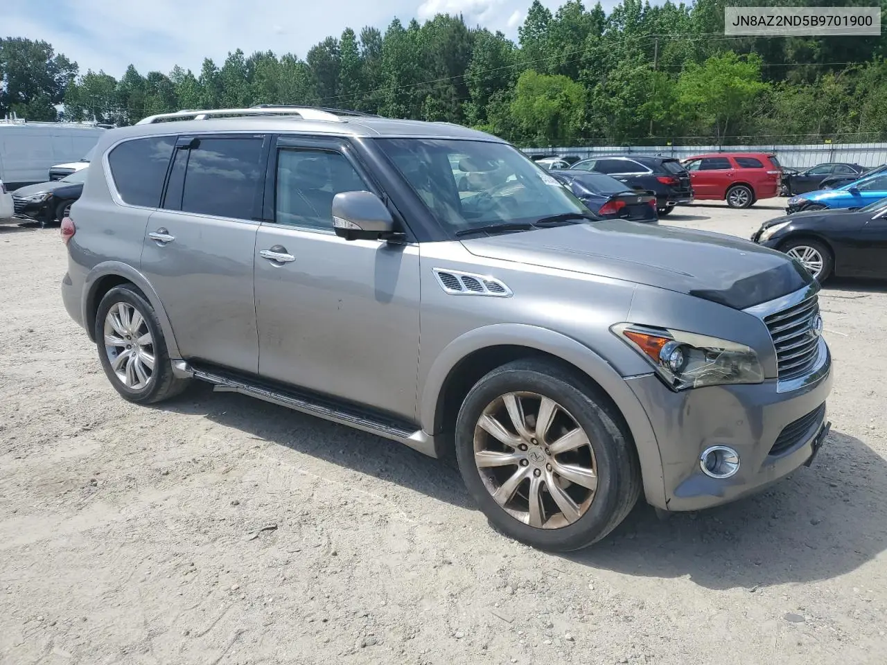 2011 Infiniti Qx56 VIN: JN8AZ2ND5B9701900 Lot: 54583405