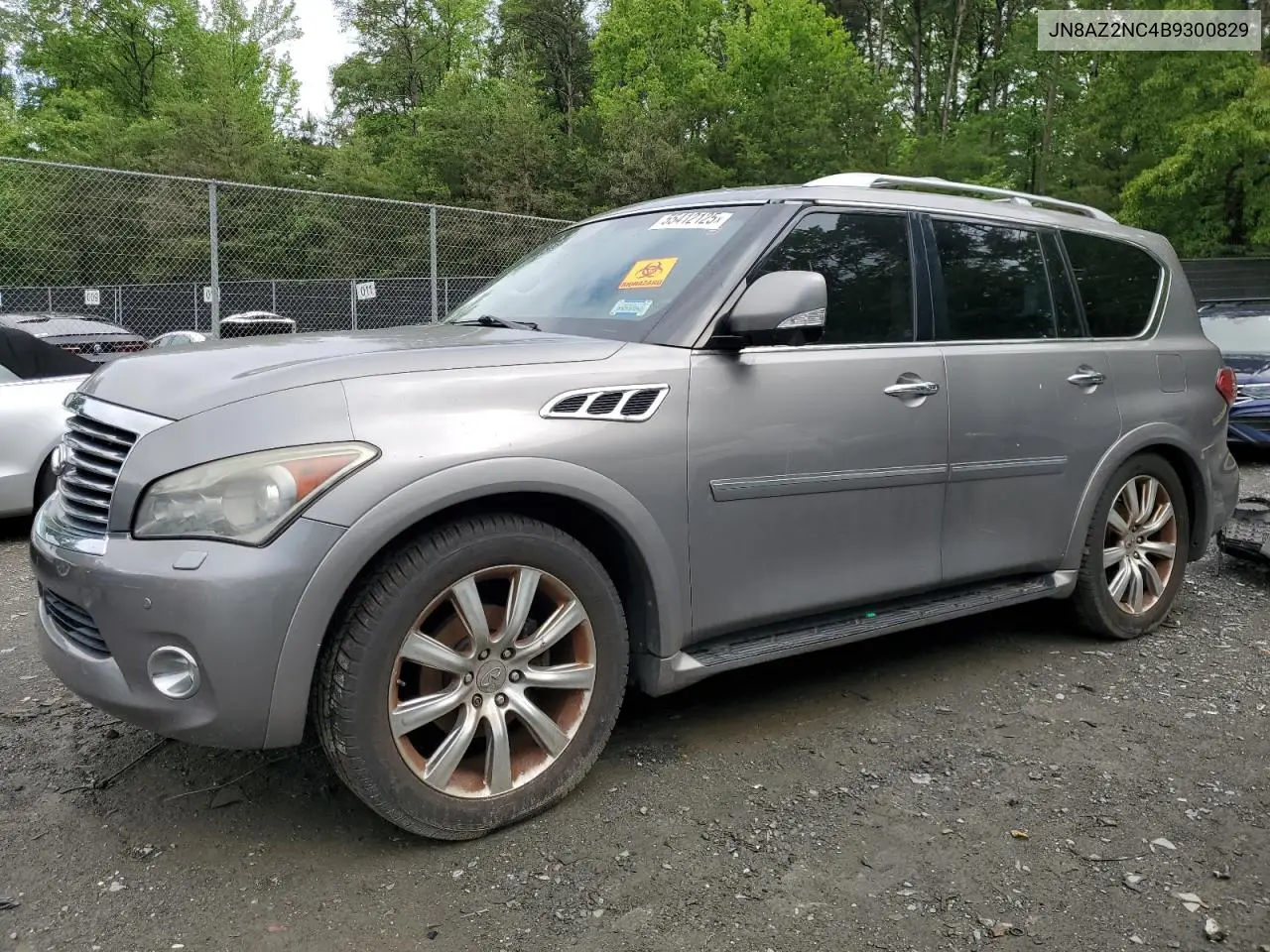 2011 Infiniti Qx56 VIN: JN8AZ2NC4B9300829 Lot: 55412125