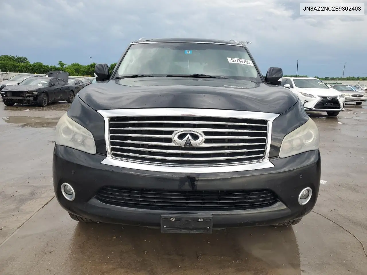 2011 Infiniti Qx56 VIN: JN8AZ2NC2B9302403 Lot: 55788765