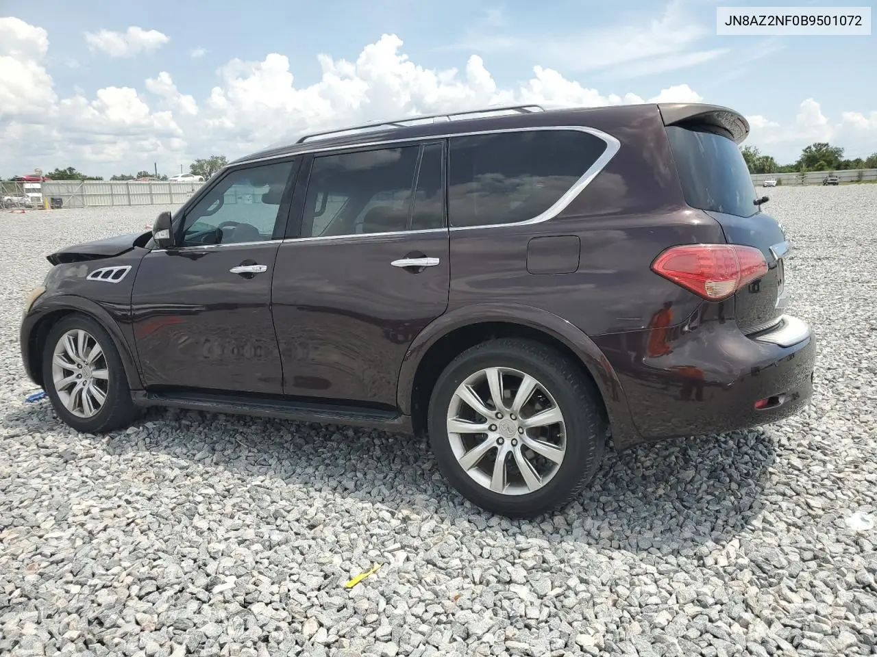 2011 Infiniti Qx56 VIN: JN8AZ2NF0B9501072 Lot: 55801475
