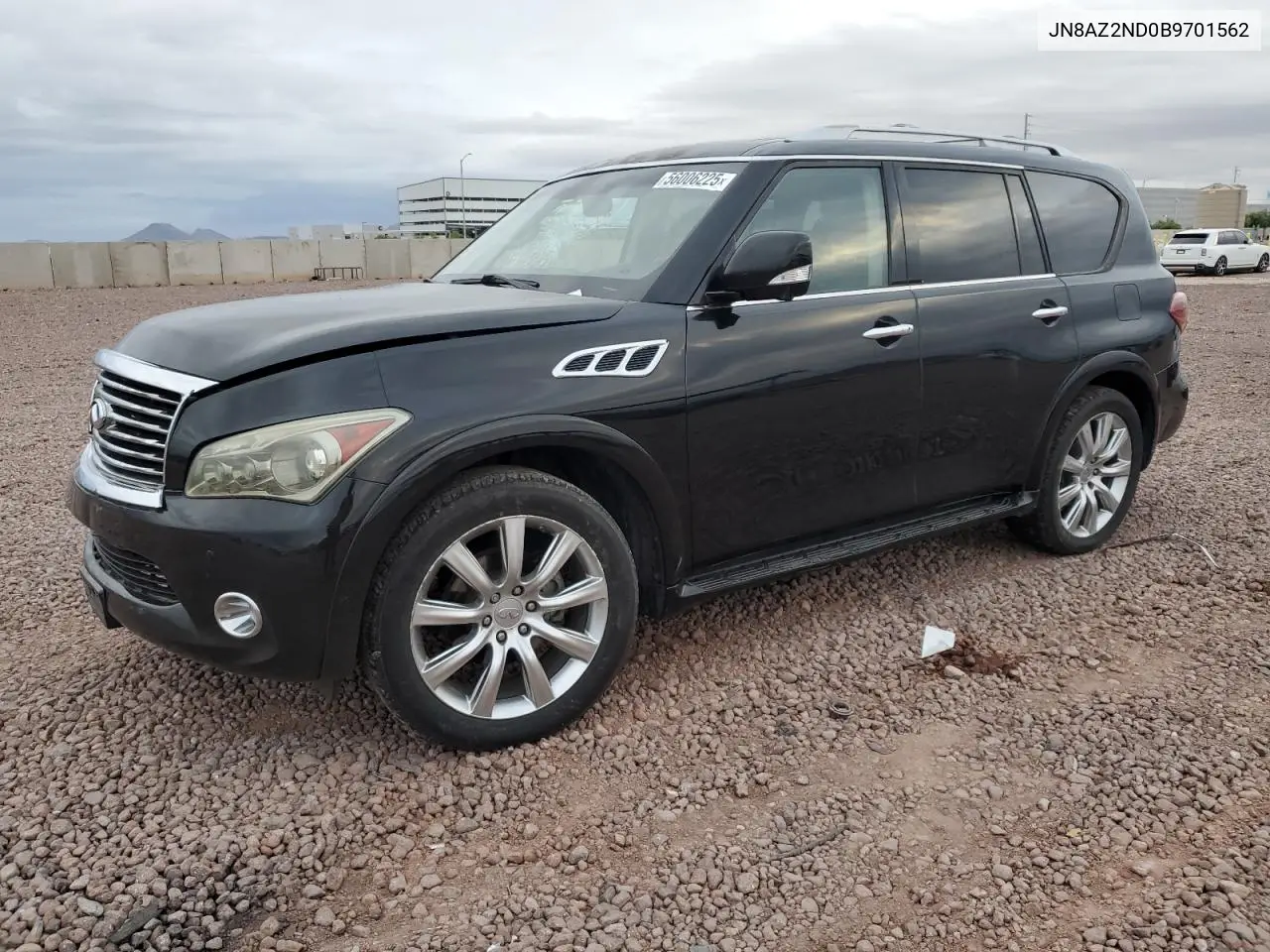 2011 Infiniti Qx56 VIN: JN8AZ2ND0B9701562 Lot: 56006225