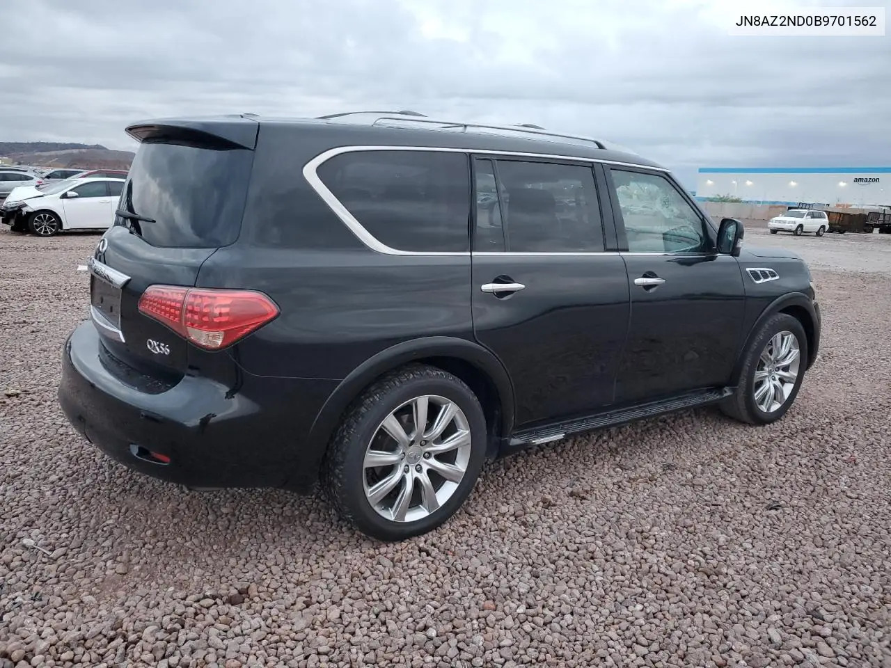 2011 Infiniti Qx56 VIN: JN8AZ2ND0B9701562 Lot: 56006225