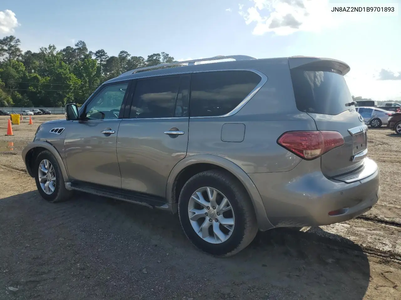 2011 Infiniti Qx56 VIN: JN8AZ2ND1B9701893 Lot: 56422805