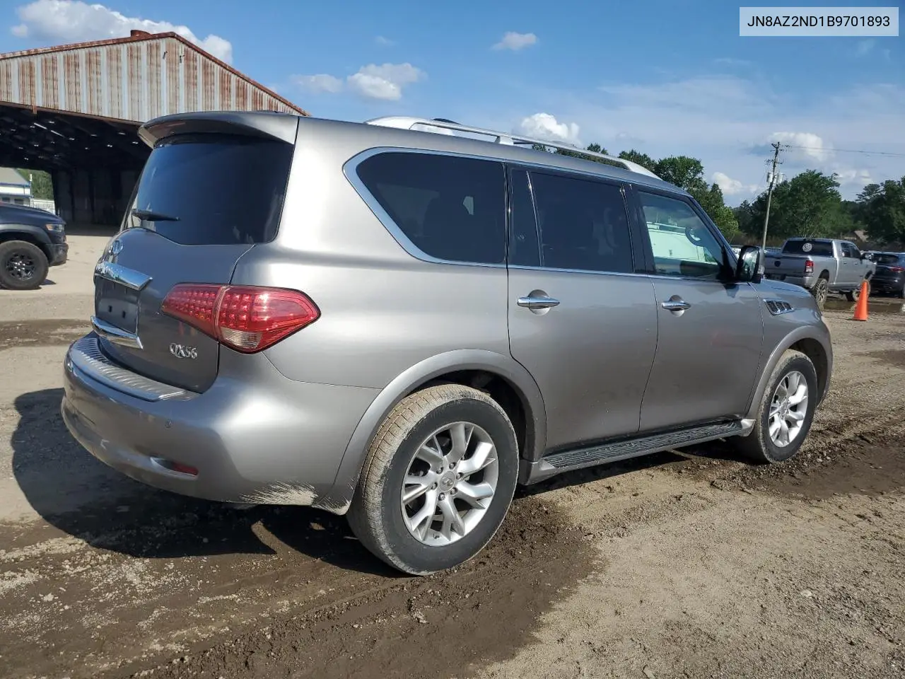 2011 Infiniti Qx56 VIN: JN8AZ2ND1B9701893 Lot: 56422805