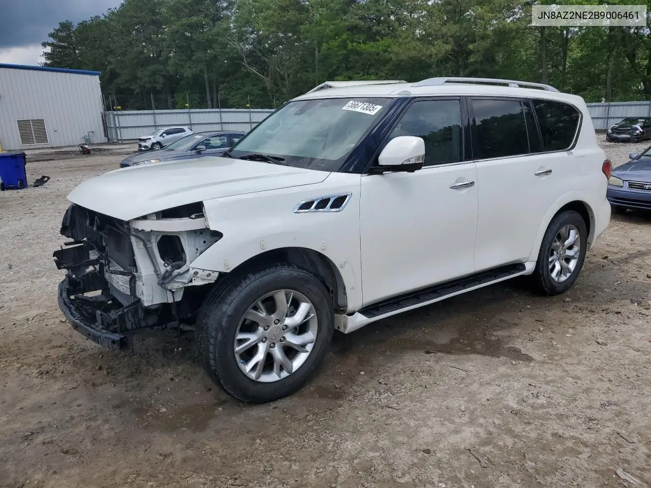2011 Infiniti Qx56 VIN: JN8AZ2NE2B9006461 Lot: 56671305