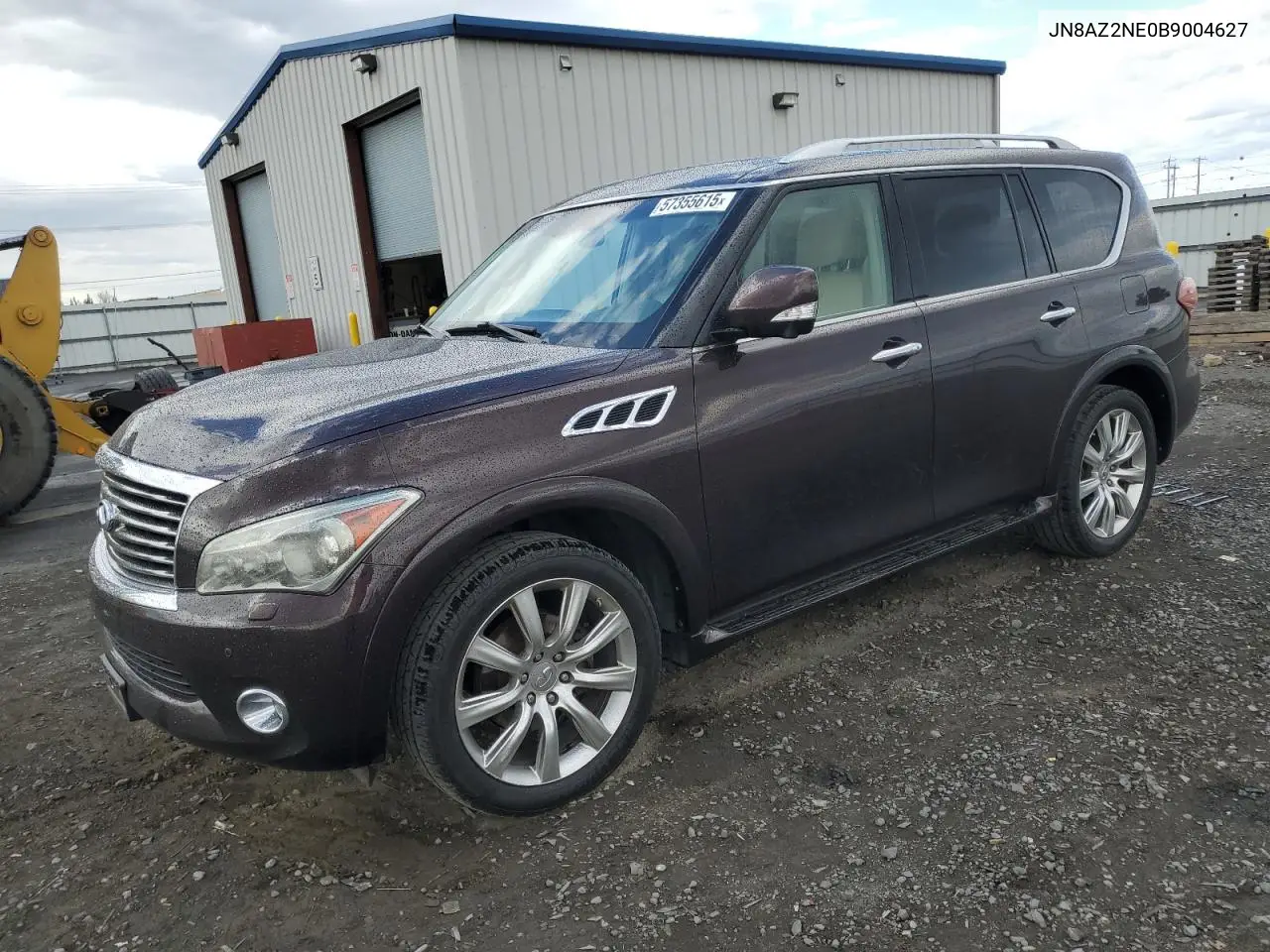 2011 Infiniti Qx56 VIN: JN8AZ2NE0B9004627 Lot: 57355615