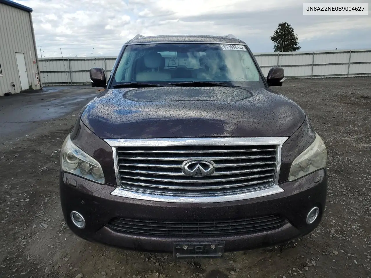 2011 Infiniti Qx56 VIN: JN8AZ2NE0B9004627 Lot: 57355615