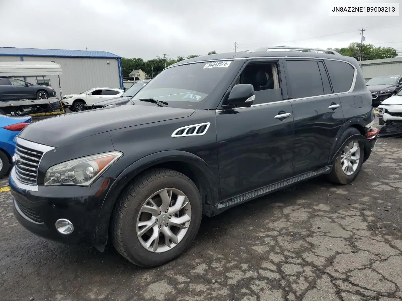2011 Infiniti Qx56 VIN: JN8AZ2NE1B9003213 Lot: 58549975