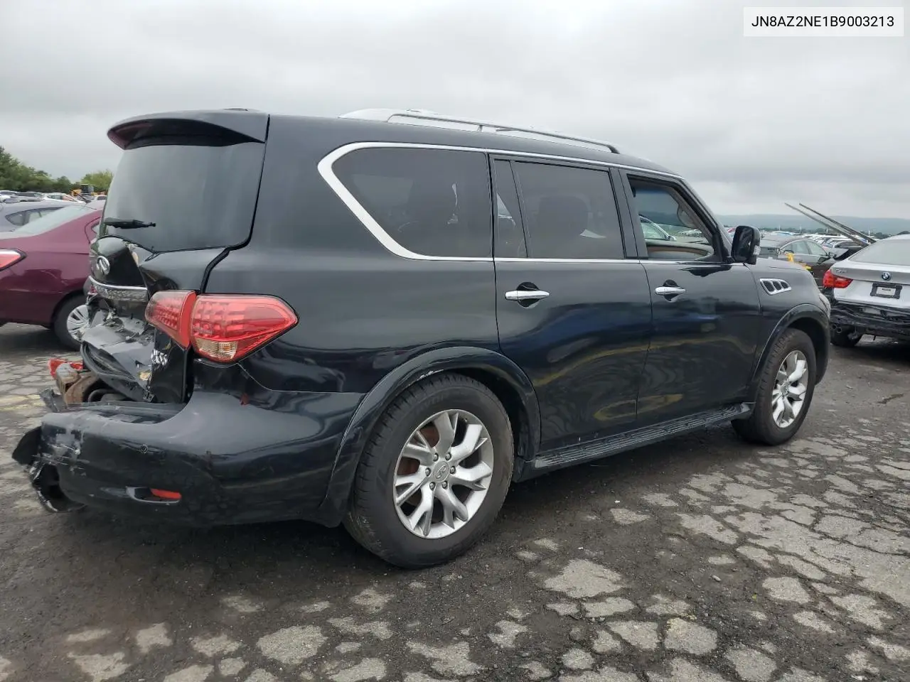 2011 Infiniti Qx56 VIN: JN8AZ2NE1B9003213 Lot: 58549975