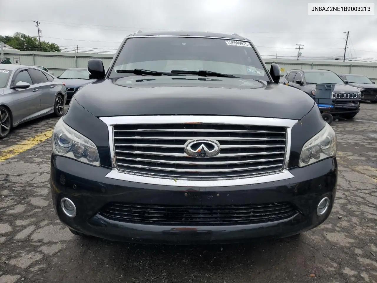 2011 Infiniti Qx56 VIN: JN8AZ2NE1B9003213 Lot: 58549975