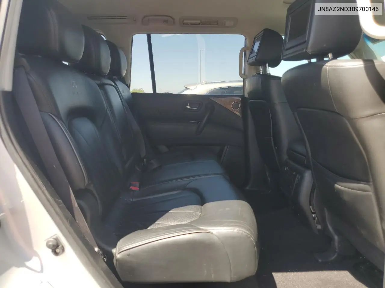 2011 Infiniti Qx56 VIN: JN8AZ2ND3B9700146 Lot: 61510435