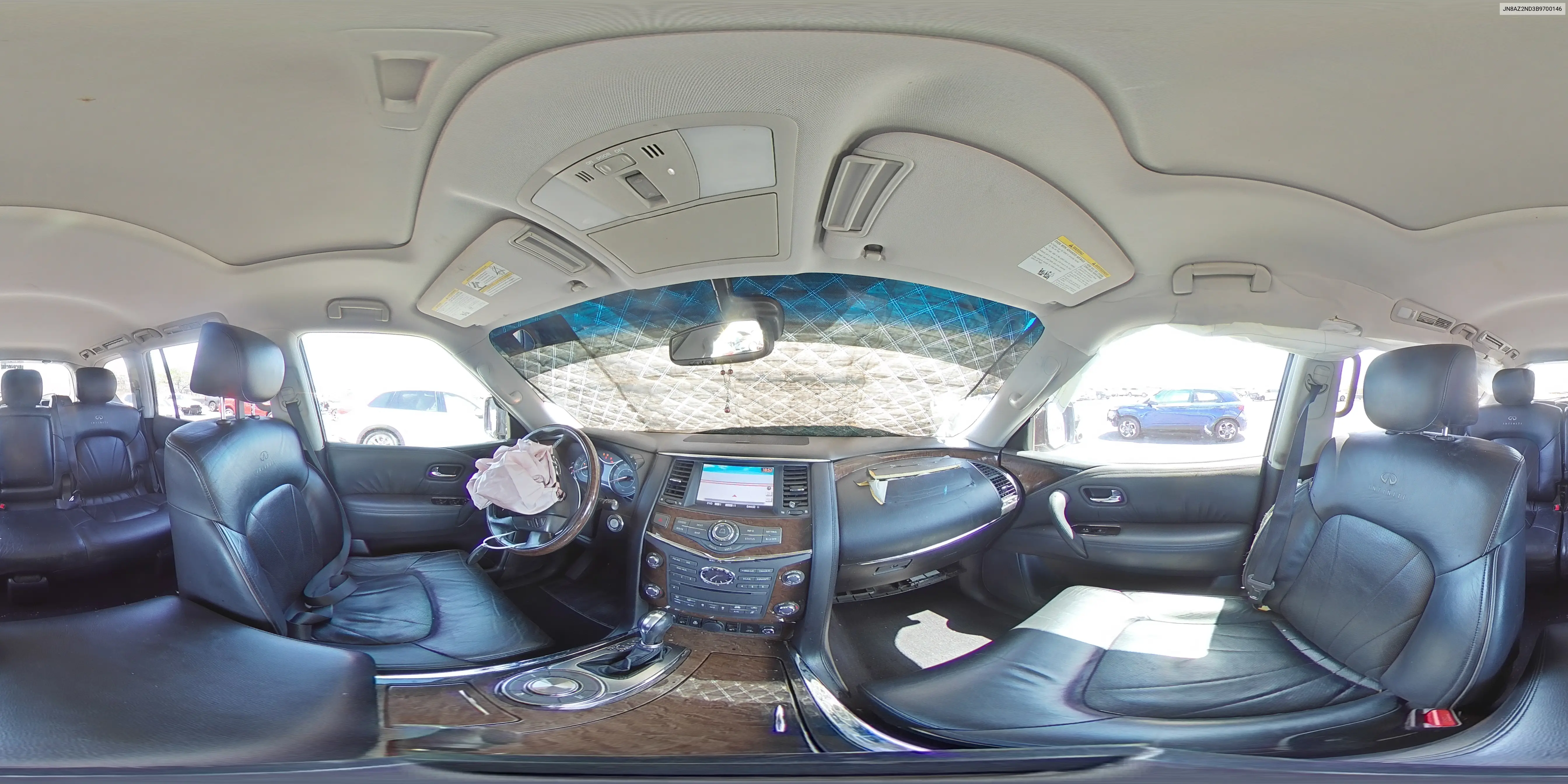 2011 Infiniti Qx56 VIN: JN8AZ2ND3B9700146 Lot: 61510435