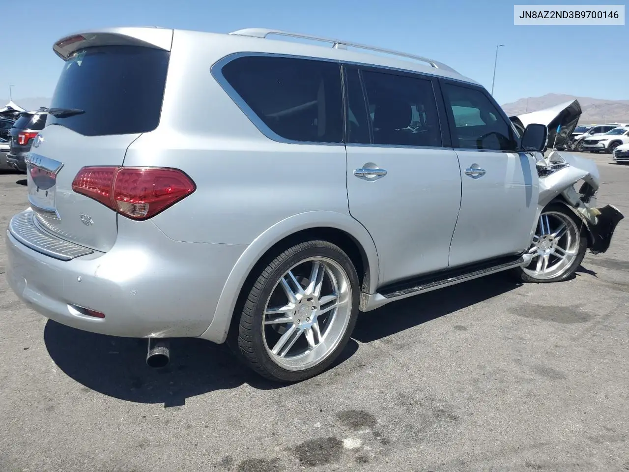 2011 Infiniti Qx56 VIN: JN8AZ2ND3B9700146 Lot: 61510435