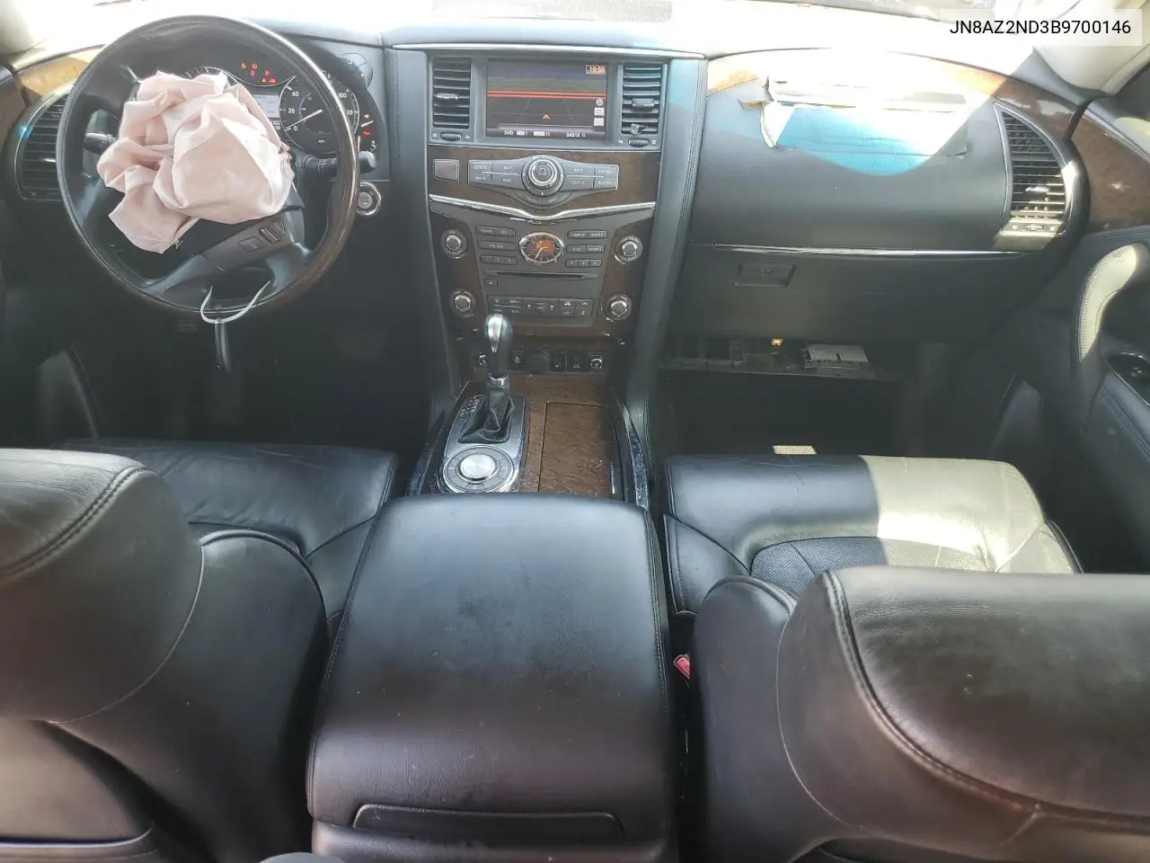 2011 Infiniti Qx56 VIN: JN8AZ2ND3B9700146 Lot: 61510435
