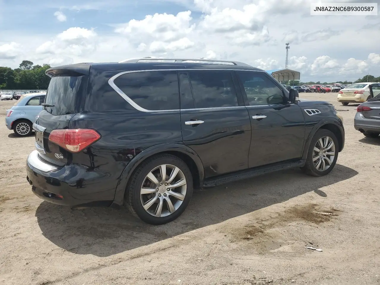 2011 Infiniti Qx56 VIN: JN8AZ2NC6B9300587 Lot: 61591835