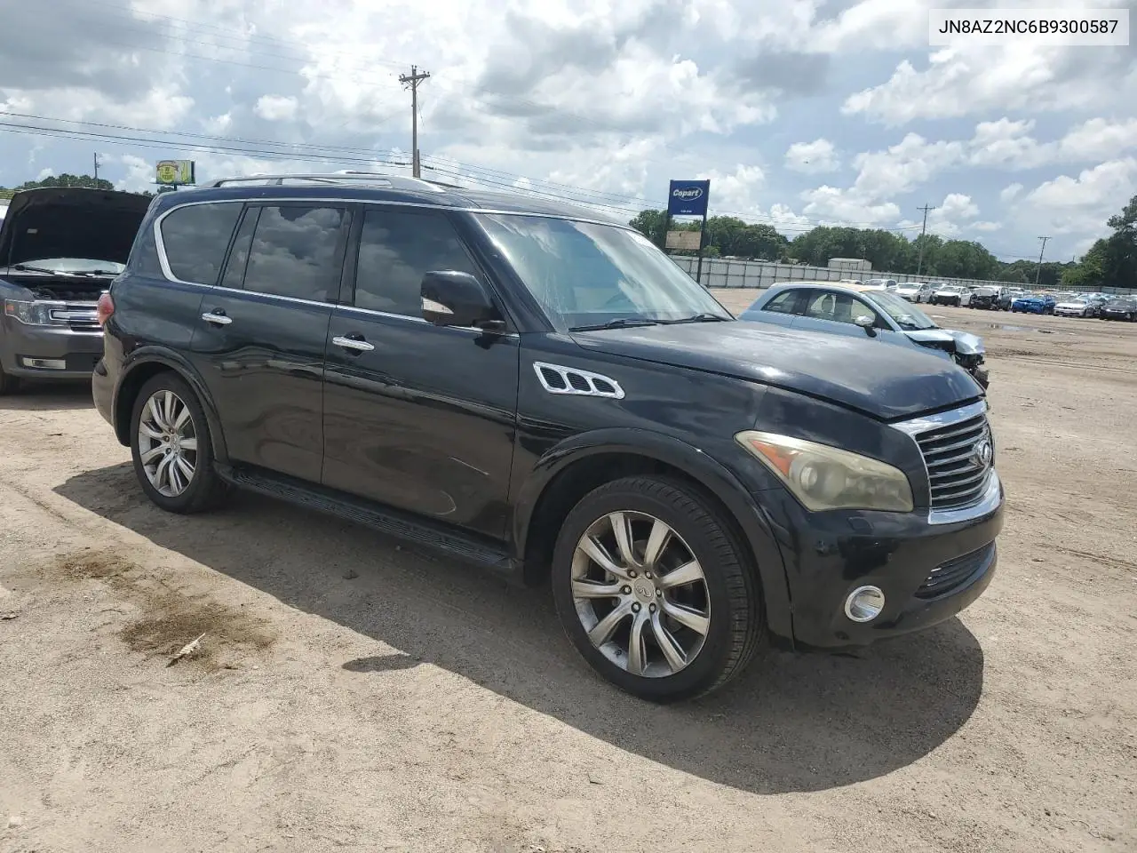 2011 Infiniti Qx56 VIN: JN8AZ2NC6B9300587 Lot: 61591835