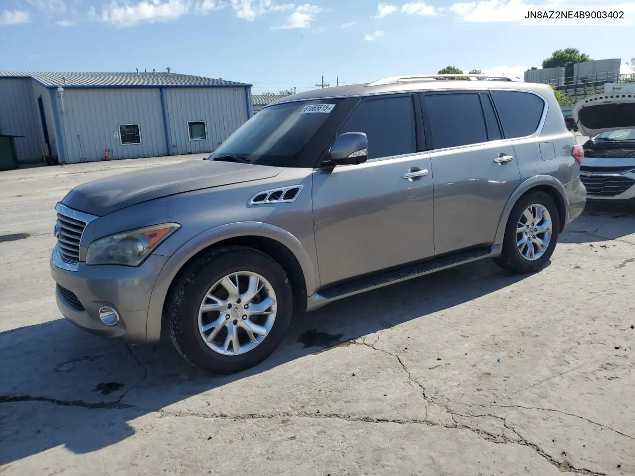 2011 Infiniti Qx56 VIN: JN8AZ2NE4B9003402 Lot: 61665615
