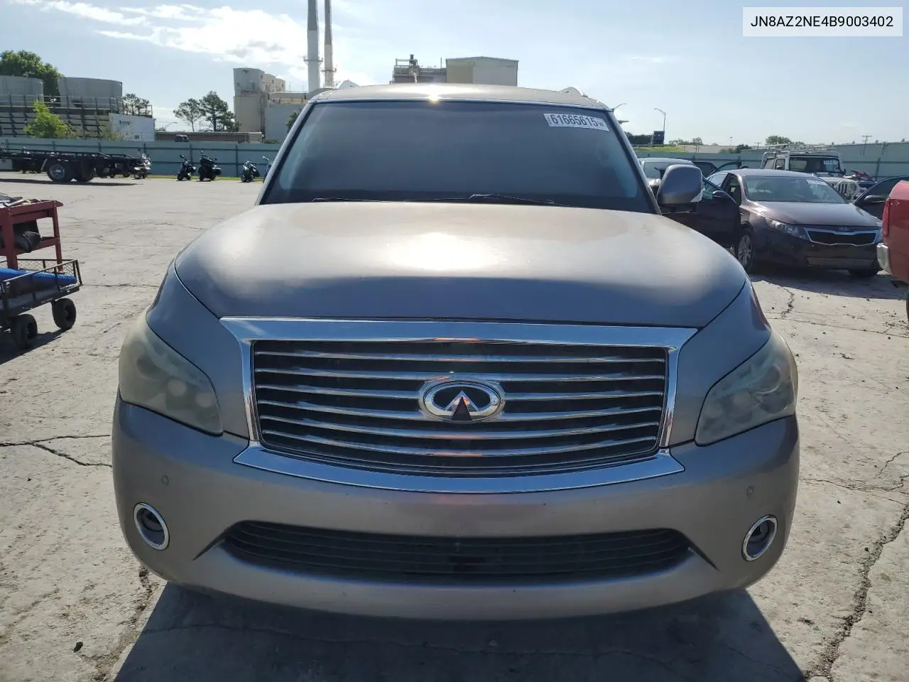 2011 Infiniti Qx56 VIN: JN8AZ2NE4B9003402 Lot: 61665615