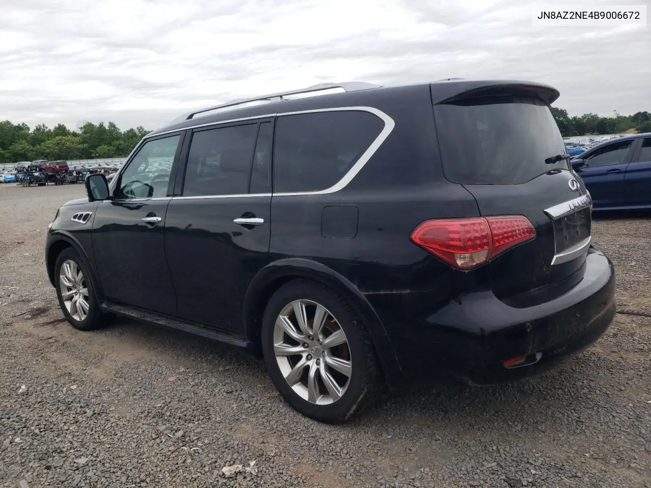 2011 Infiniti Qx56 VIN: JN8AZ2NE4B9006672 Lot: 62764985