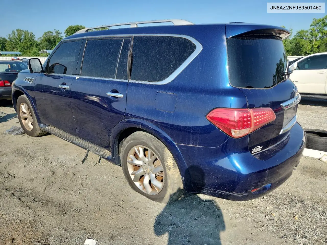 2011 Infiniti Qx56 VIN: JN8AZ2NF9B9501460 Lot: 62937215