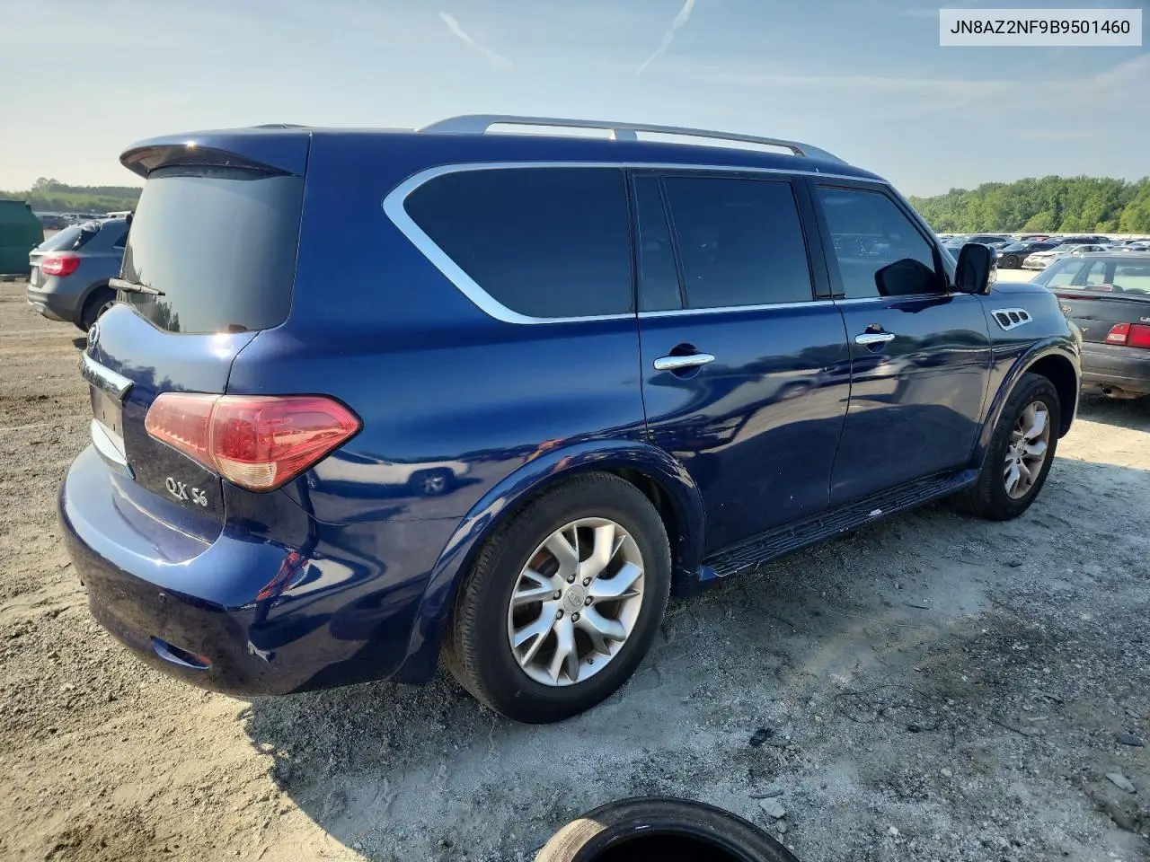 2011 Infiniti Qx56 VIN: JN8AZ2NF9B9501460 Lot: 62937215