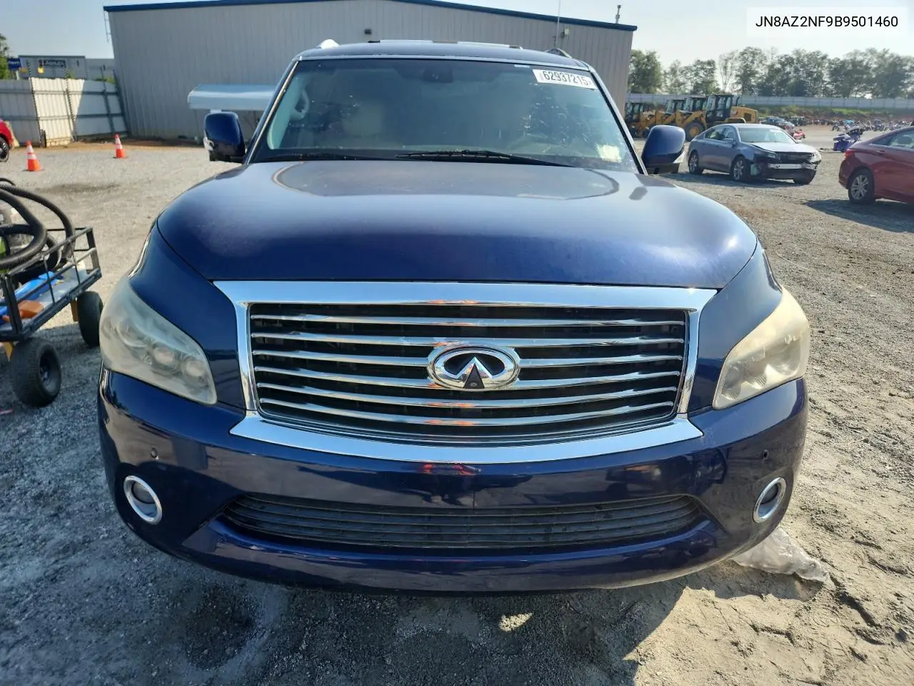 2011 Infiniti Qx56 VIN: JN8AZ2NF9B9501460 Lot: 62937215